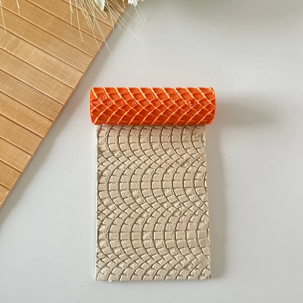 Ceramic & Polymer Clay Texture Roller - Model #MX-TR033