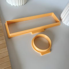 Espresso & Turkish Coffee Cup Clay Cutter & Base Mold Set (039)