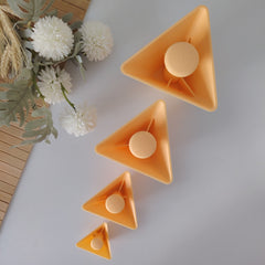 Triangular Pottery Rim Shaping Tool – Single Piece or Full Set