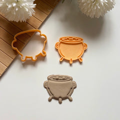 Witch's Cauldron Cookie Cutter