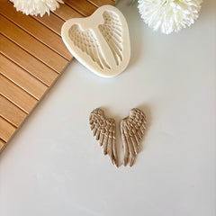 Angel Wings Silicone Mold – 6 cm Detailed Design