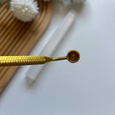 Angled Fine Line Applicator Pen – 0.5mm Precision Tip (Metal Body)