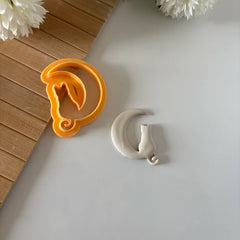 Cat on the Moon Cookie Cutter