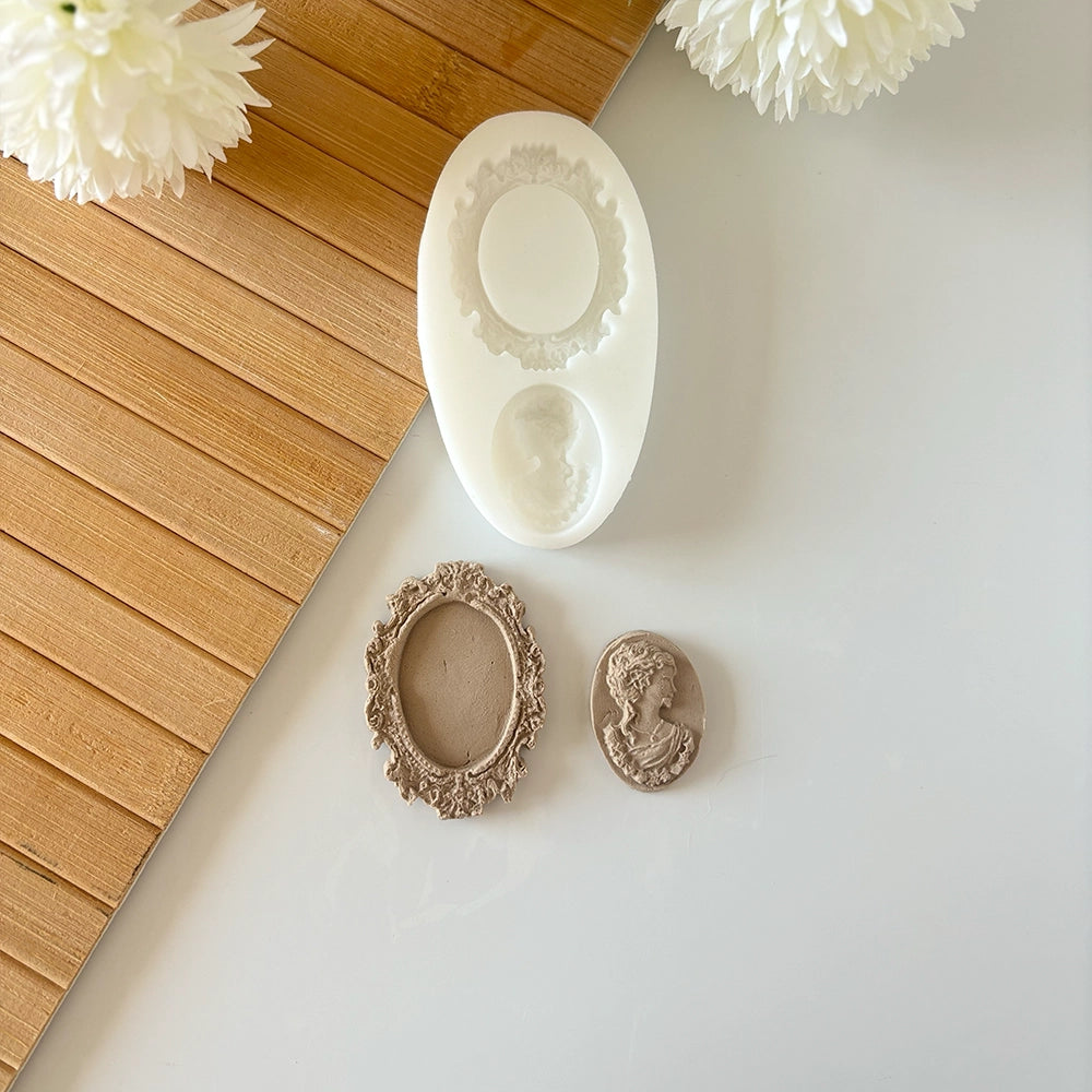 Frame and Portrait Silicone Mold