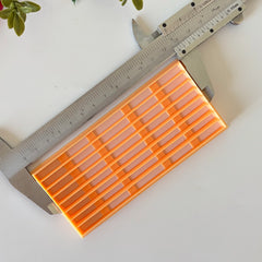 8-Channel Clay Cutter Mold (12.8 x 5.8 cm)