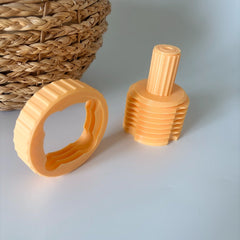 Threading Tool for Pottery and Ceramics – Create Accurate Screw-On Clay Lids