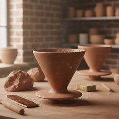 Ensemble de moules et emporte-pièces pour tasses en céramique - Idéal pour les tasses faites à la main (036)