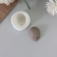 Mini Face Series Silicone Mold – 4 cm (1.57”) | For Ceramic & Polymer Clay (8 Different Models)