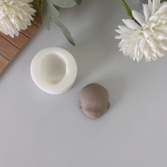 Mini Face Series Silicone Mold – 4 cm (1.57”) | For Ceramic & Polymer Clay (8 Different Models)