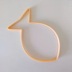 Fish-Shaped Clay Slab Cutter – Large Pottery Template (29 cm)