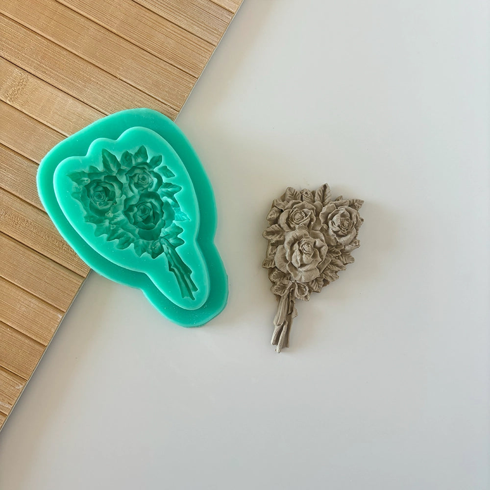 Rose Bouquet Silicone Mold