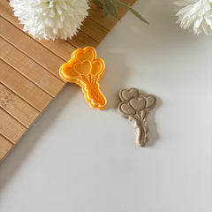 Flying Balloons Cookie Cutter
