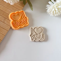 I Love You Cookie Cutter