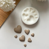 8-Cavity Heart Silicone Mold