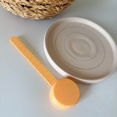 Adjustable Circle Cutter Guide for Clay – 3D Printed Tool for Pottery & Ceramics