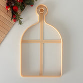 Cheese Board / Cutting Board Shape Ceramic Clay Cutter (29 cm)