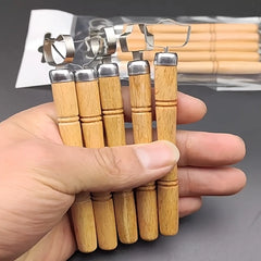 Wooden Handle Clay Loop Cutter Set (5 Pieces)