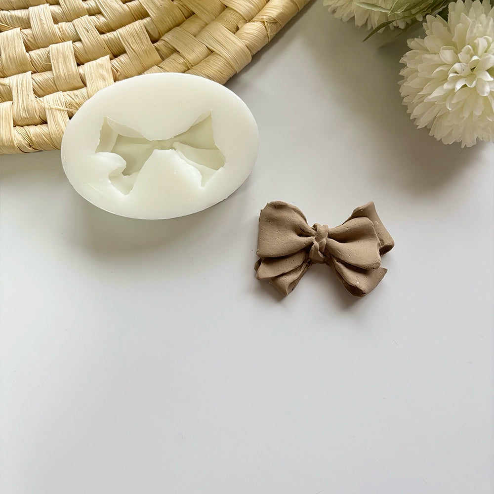 Single Bow Ribbon Silicone Mold