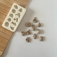 10-Piece Fruit Set Silicone Mould