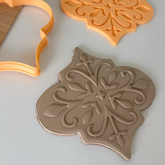 Marrakech Tile Ceramic Cutter & Stamp Set - Large 17 cm (6.7") for Pottery & Clay