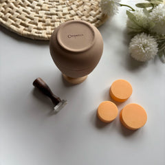 Ceramic & Pottery Stamp Support Tool with 4 Interchangeable Heads