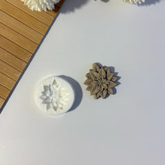 Poinsettia Flower Silicone Mold - 5 cm (2")