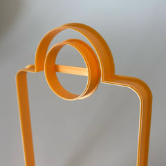 Schneidebrettschablone mit rundem Griff für Keramik – Rechteckige Tonform – (29 cm)