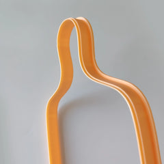 In Oval Form Handle Clay Cutting Board Template – Ceramic Slab Cutter (28 cm)