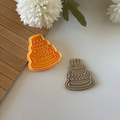 Birthday Cake Cookie Cutter