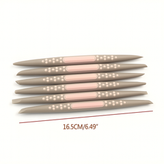 6-Piece Silicone Tip Modeling Tool Set – 16.5 cm Sculpting Pens