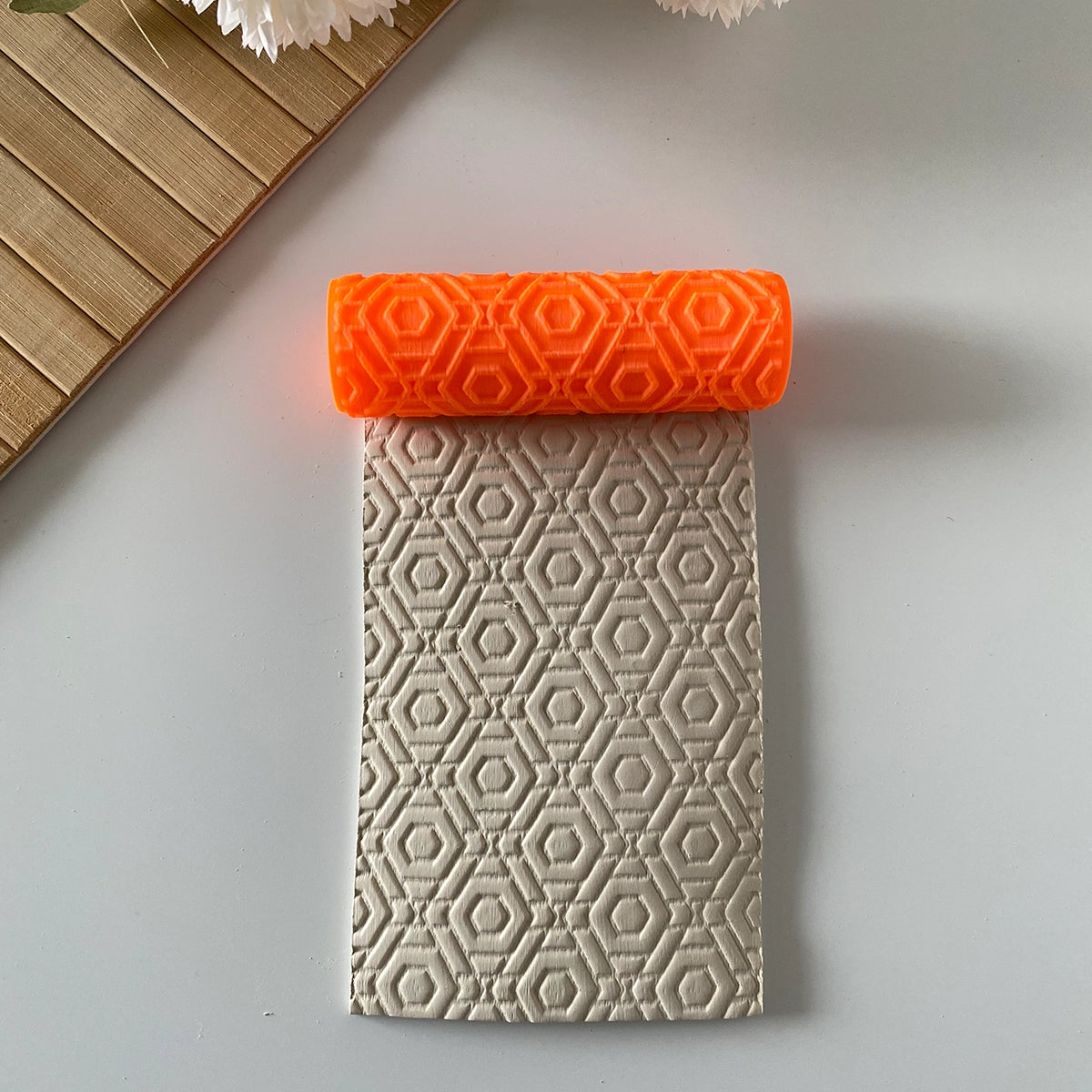 Ceramic & Polymer Clay Texture Roller - Model #MX-TR017