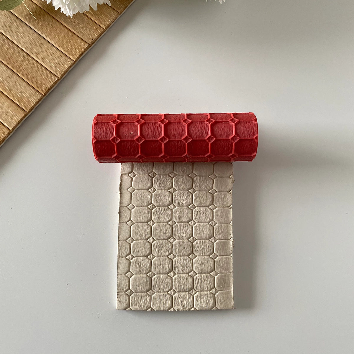 Ceramic & Polymer Clay Texture Roller - Model #MX-TR024