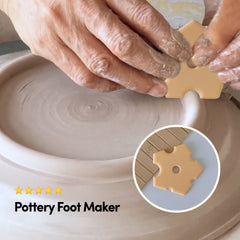 5-in-1 Pottery Foot Maker & Rim Shaping Tool