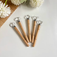 Wooden Handle Clay Loop Cutter Set (5 Pieces)