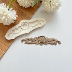 Ribbon Rose Silicone Mould