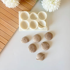 6-Piece Space & Planet Set Silicone Mould (2.5 cm)