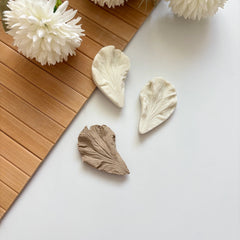 Natural Leaf Silicone Mold – Botanical Texture for Clay, Wax & More