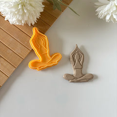Yoga Girl Cookie Cutter