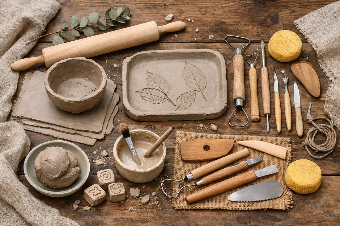 Pottery Tools for Beginners: The Essential Kit for Handbuilding and Slab Building