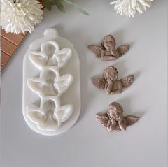 3-Piece Mini Angel Silicone Mould