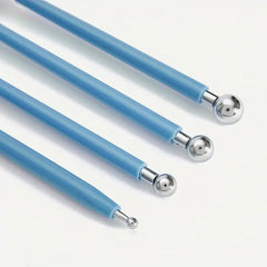 4-Piece Double-Ended Ball Metal Ceramic Clay Decorating Tool