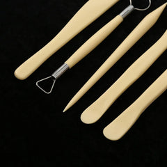 5-Piece Plastic Clay Sculpting & Modeling Set – Versatile Detailing Kit