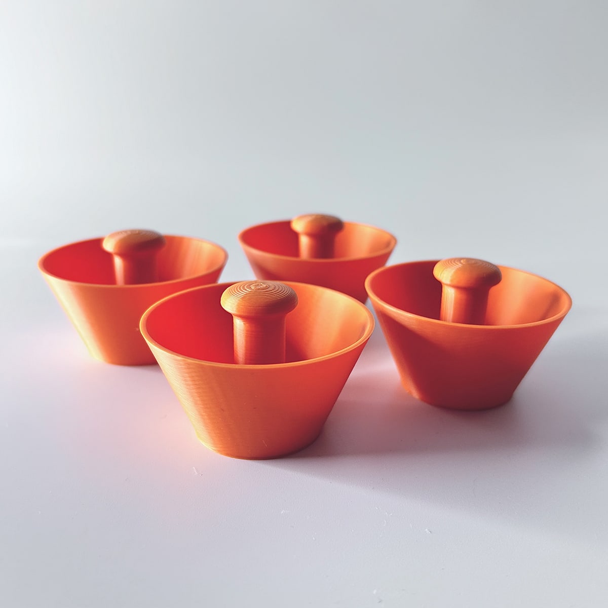 Cône de redressement pour poterie et argile - Lot de 4 tailles