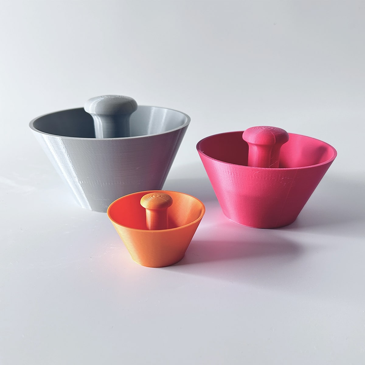 Cône de redressement pour poterie et argile - Lot de 4 tailles