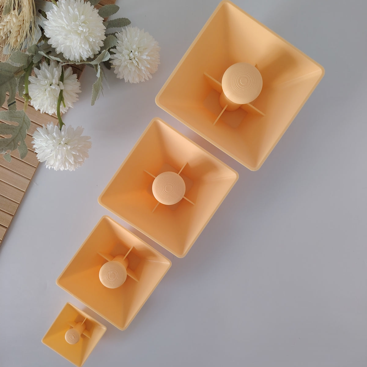 Square Pottery Rim Shaping Tool – Single Piece or Full Set