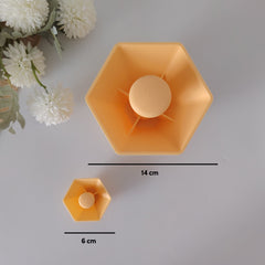 Hexagonal Pottery Rim Shaping Tool – Single Piece or Full Set