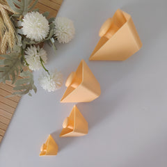 Triangular Pottery Rim Shaping Tool – Single Piece or Full Set