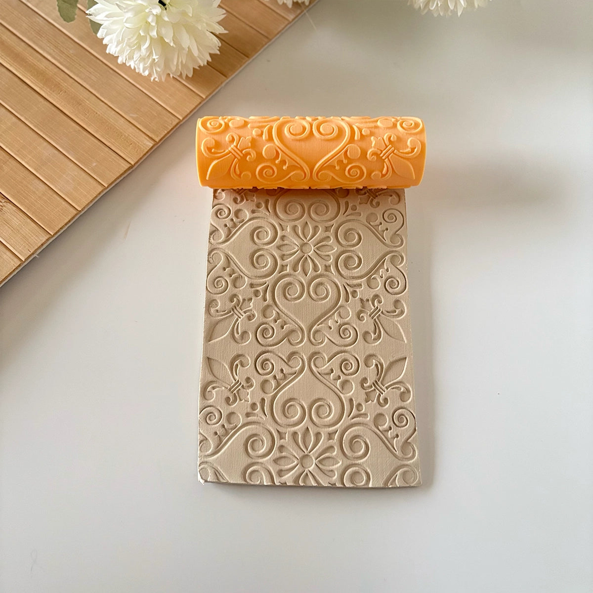 Ceramic & Polymer Clay Texture Roller - Model #MX-TR113