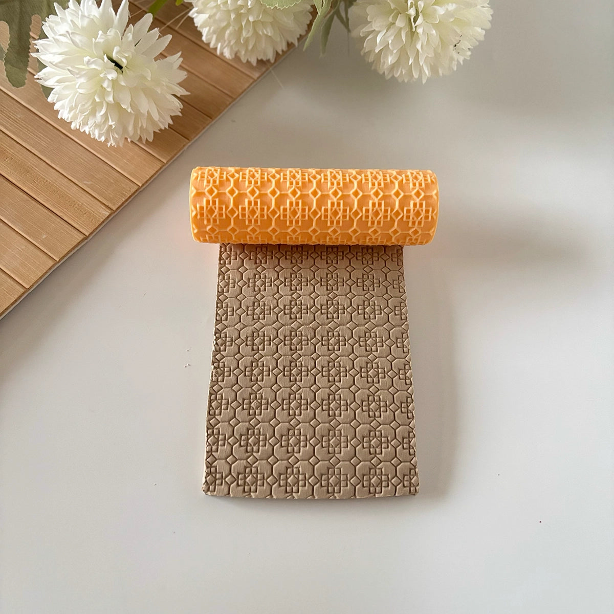 Ceramic & Polymer Clay Texture Roller - Model #MX-TR120