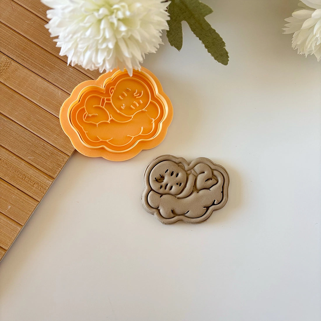 Baby in the Clouds Cookie Cutter